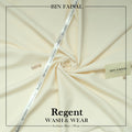 BIN FAISAL 100% Pure Super Luxury Regent Wash & Wear Cream Colour