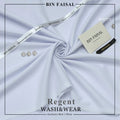 BIN FAISAL 100% Pure Super Luxury Regent Wash & Wear White Colour